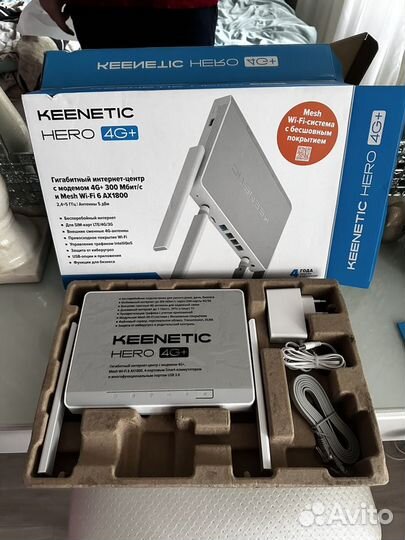 Keenetic Hero 4G+ White KN-2311