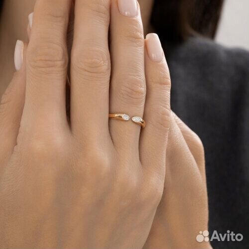 Кольцо sokolov из золота, 1012805, р.17,5