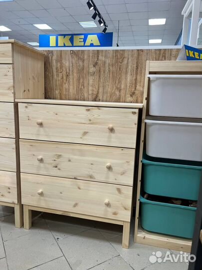 Комод Тарва 3 ящика, IKEA