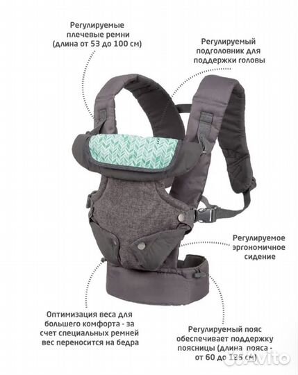Эргорюкзак infantino