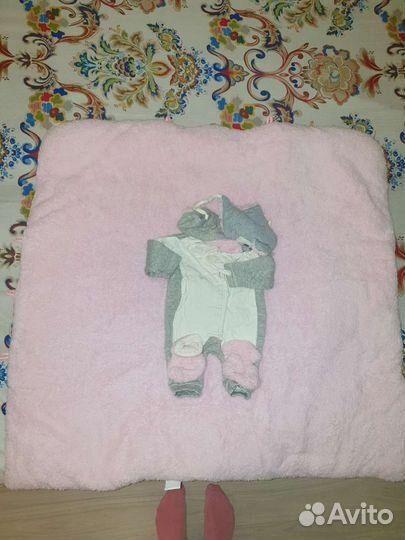 Зимний конверт для новорождённых