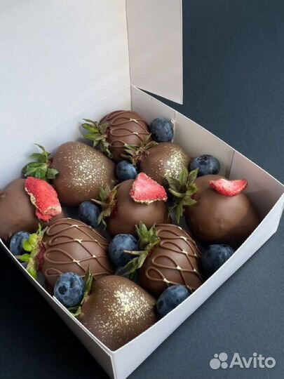 Клубника в шоколаде