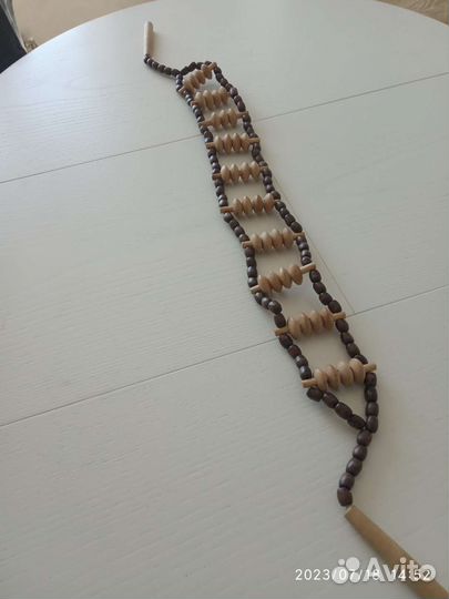 Массажер ручной деревянный для тела