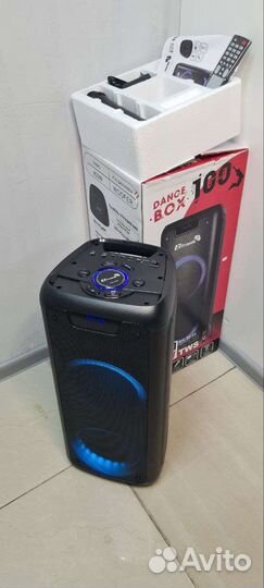 Колонка eltronic 20-25 Dance box 250 с микрофоном