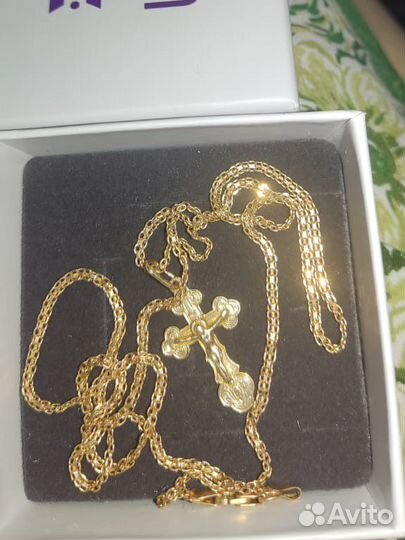 Золотая цепочка женская 585