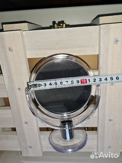 Зеркало новое настольное, двустороннее, подарок