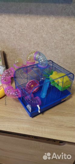 Клетка для грызуна + все допы