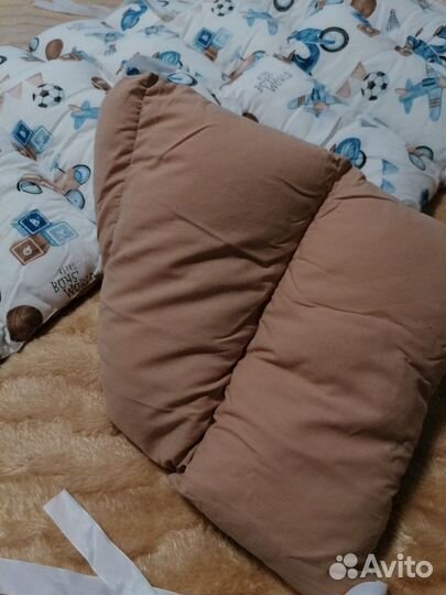 Бортики в детскую кроватку