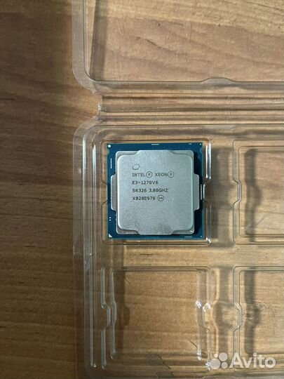 Процессор intel E3-1270V6, G5400, i3-6100, i3-3220