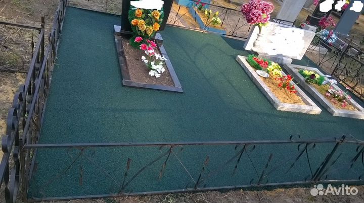 Благоустройство могил, без сорняков