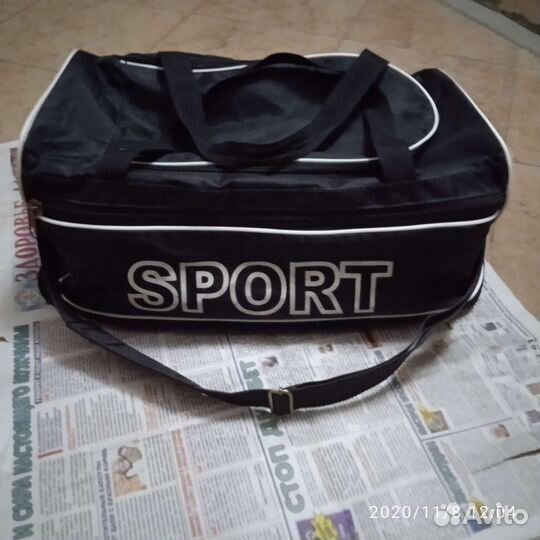 Сумка спортивная 52х26х33см в отл.сост