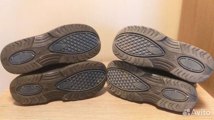 Сапоги 2 пары кожаные 28 и 29 разм