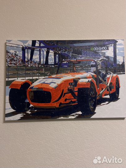 Картина масло шорткат