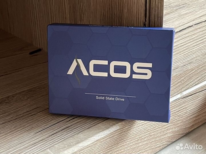 Новый SSD диск Acos 512Gb белый