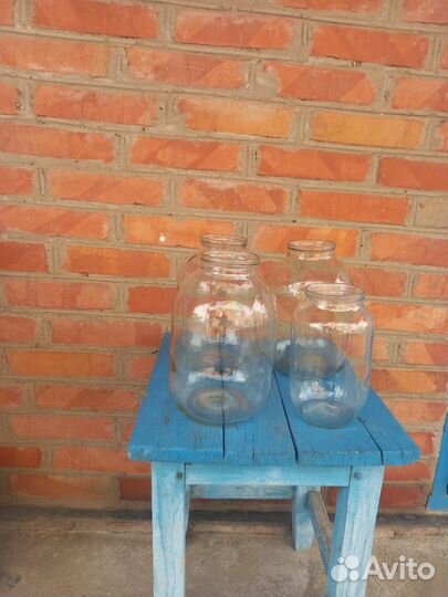 Банки стеклянные различной ёмкости