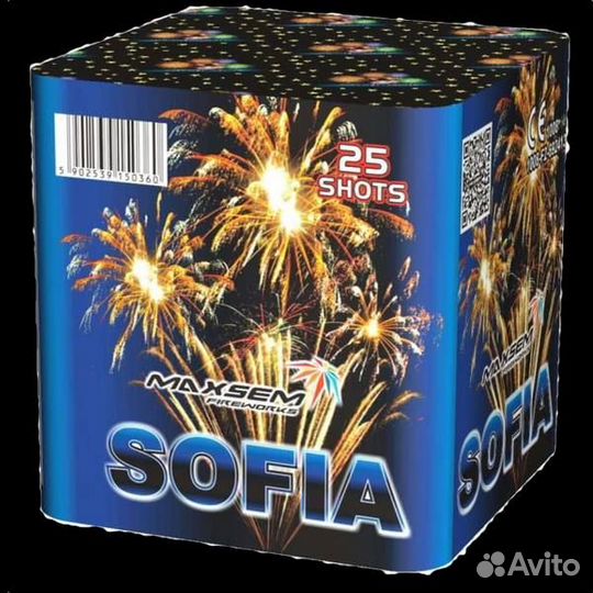 Салют фейерверк хоровод снежинок 25 залпов