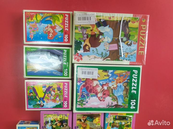 Пазлы новые
