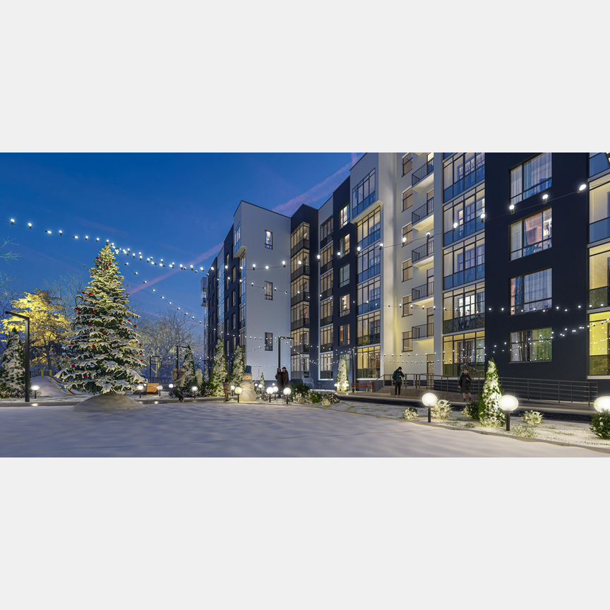 2-к. квартира, 38,1 м², 4/6 эт.