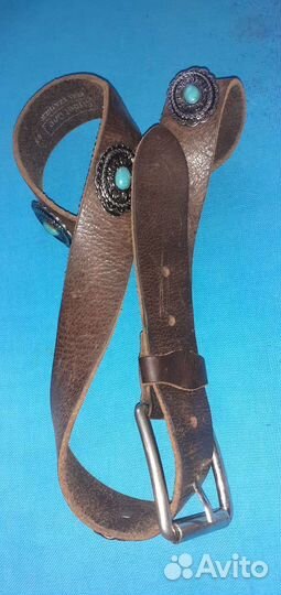 Ремни кожанные