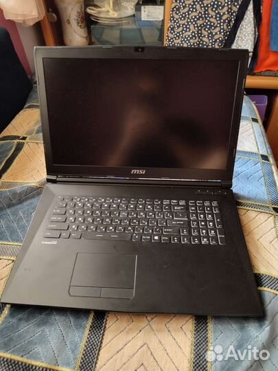 Игровой ноутбук msi 17.3