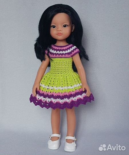 Красивые платья на кукол Paola Reina