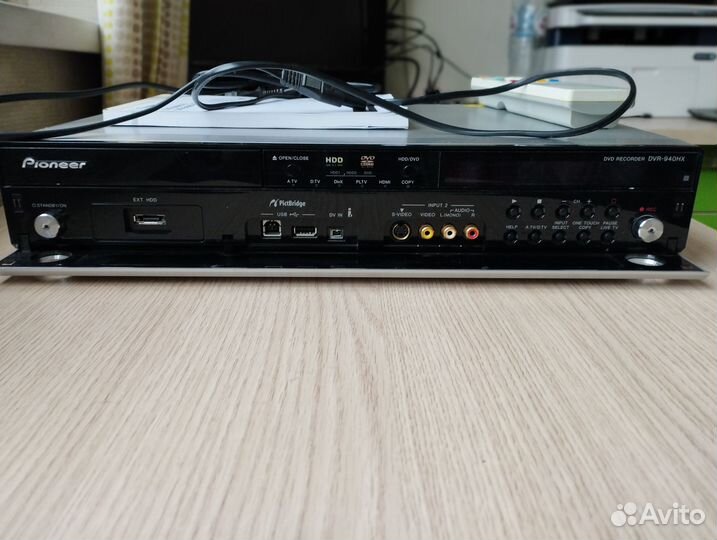 DVD Рекордер с HDD Pioneer DVR-940HX-S