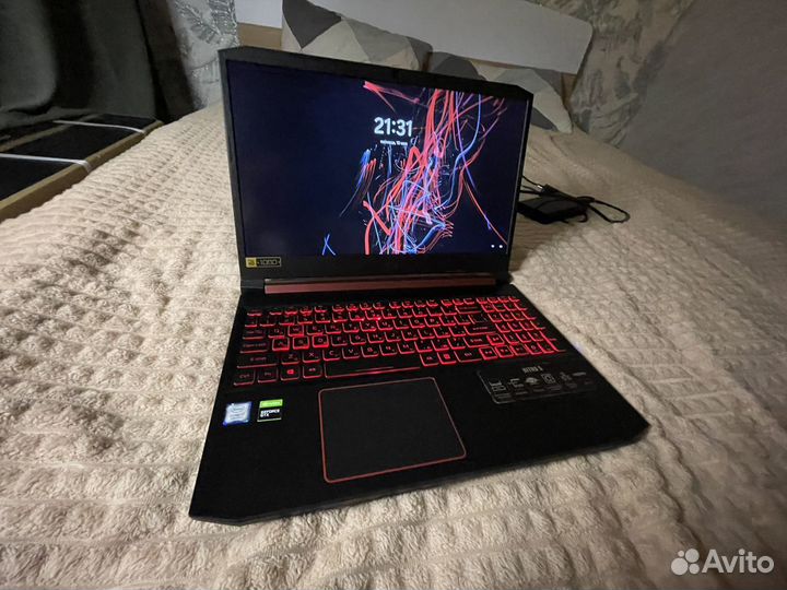 Ноутбук Acer nitro 5 32 гб, 1,5 тб, 1650 GTX