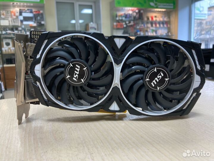 Видеокарта MSI Radeon RX 570 Armor 4gb