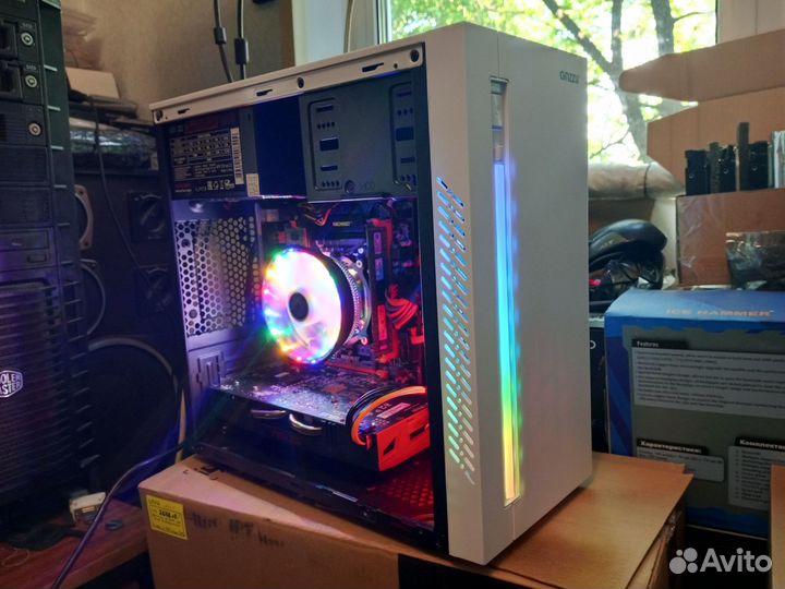Игровой Intel 8 ядер/ RX 580 8 GB/ 16 Gb/ ssd