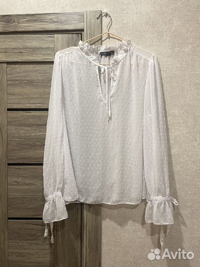 Блузка шифон 52-54 прозрачная