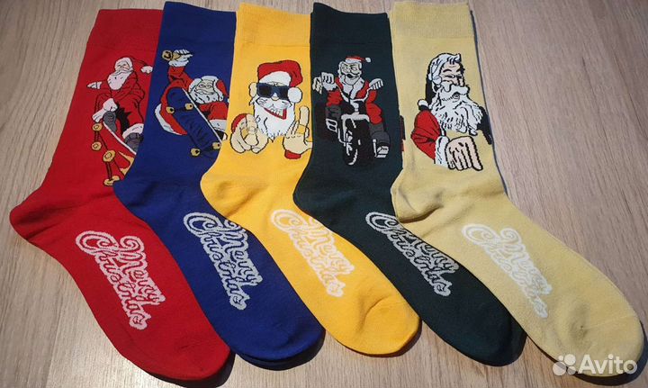 Носки новогодние