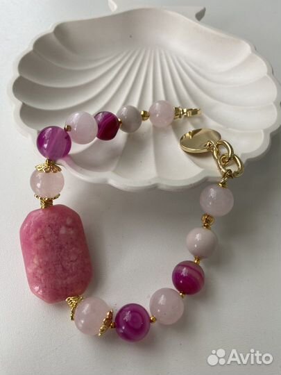 Браслет с натуральными камнями