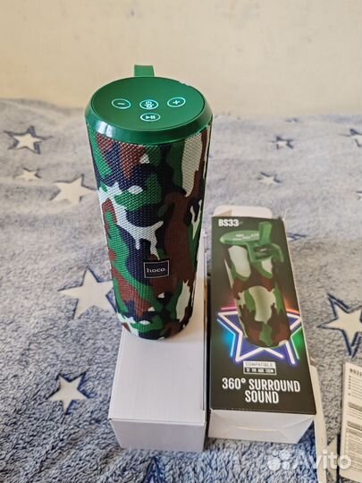 Колонка hoco, приятный звук, интересный дизайн