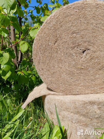 Джут лен межвенцовый утеплитель