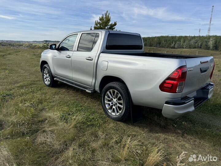 Toyota Hilux 2.4 МТ, 2019, 134 800 км