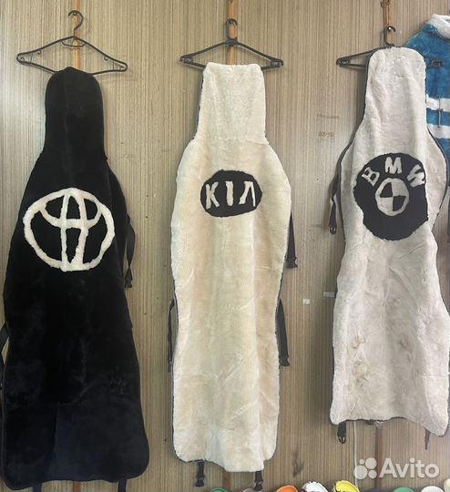 Автомобильные чехлы из натуральной овчины