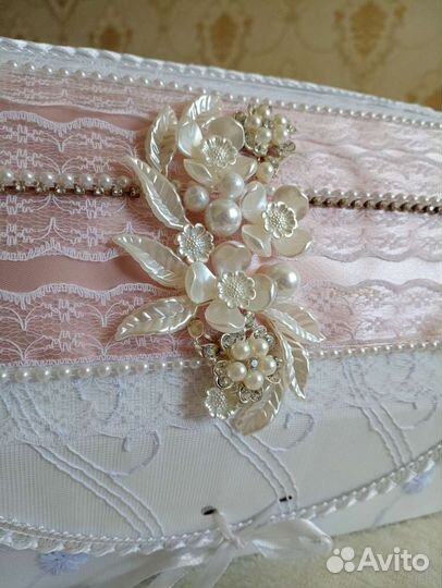 Свадебный сундук для денег