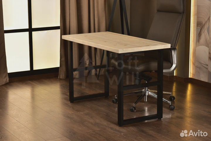 Компьютерный стол в стиле лофт. Доставка