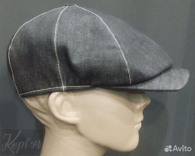 Кепка супер хулиган джинсовая новая