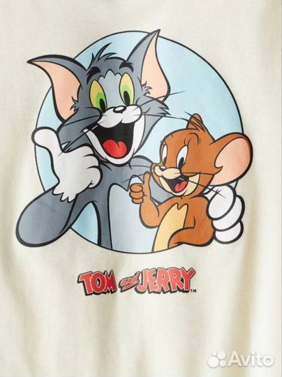 Футболка Том и Джерри на мальчика h&m
