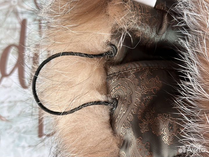 Шапка ушанка натуральный мех Avenue