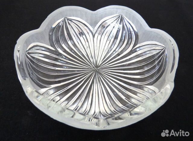 Салатник пепельница хрусталь СССР