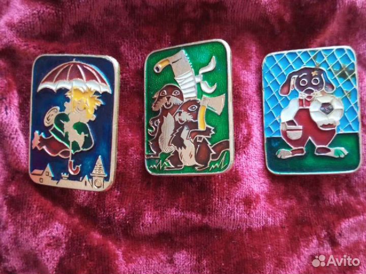 Детские значки СССР