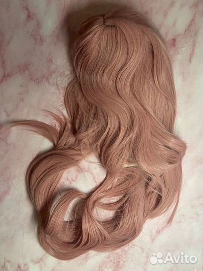 Парик Яэ Мико косплей геншин новый