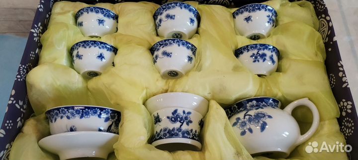 Китайский чайный набор фарфор