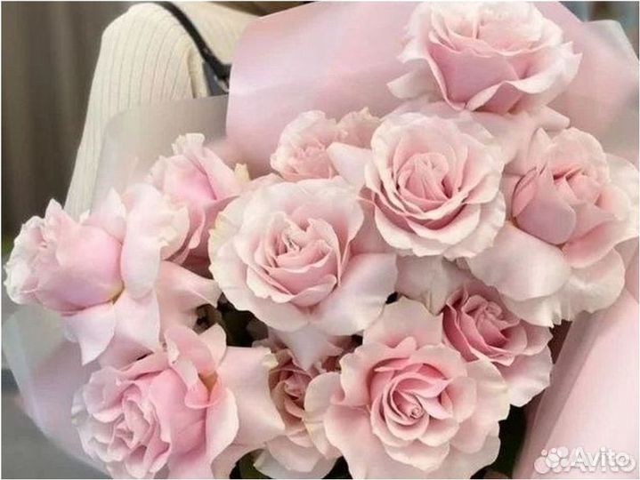 Цветы. Букет Французских роз с доставкой