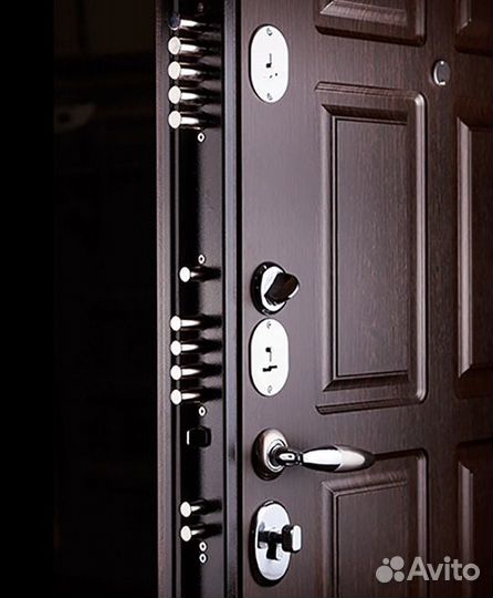 Установка входных металлических дверей