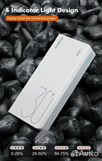 Новый оригинальный power bank Romoss