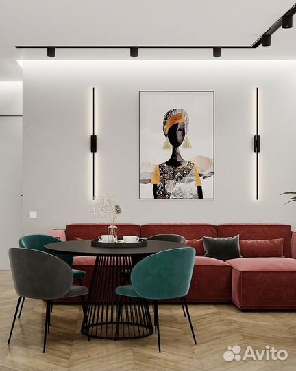 Дизайн интерьера квартиры под ключ