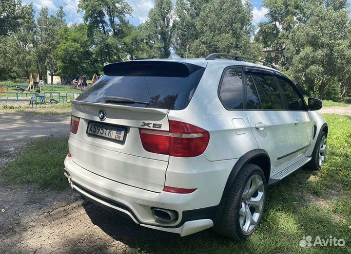 Спойлер лезвие для bmw x5 e70